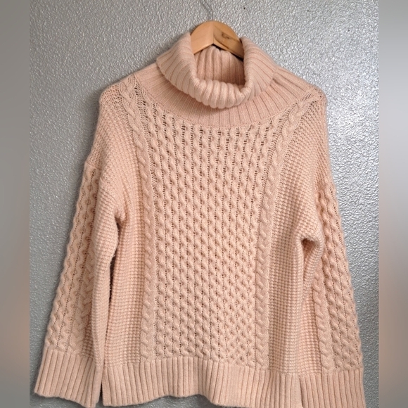 Pink Turtleneck Sweater - Picture 6 of 8